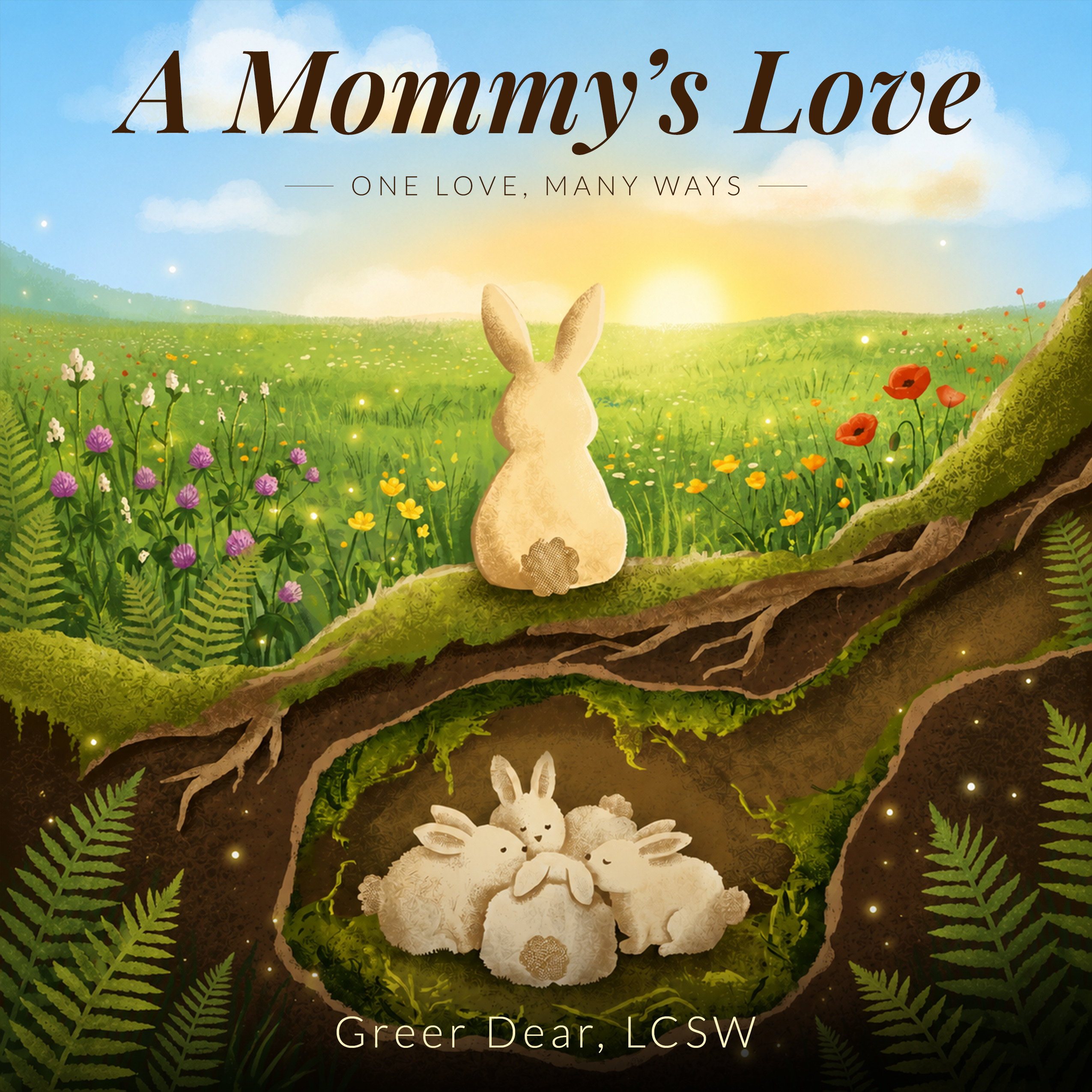 Front cover of A Mommy's Love by Greer Dear, LCSW
